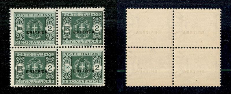 Italia / Colonie / Eritrea / Segnatasse