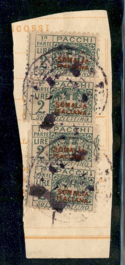 Italia / Colonie / Somalia / Pacchi Postali