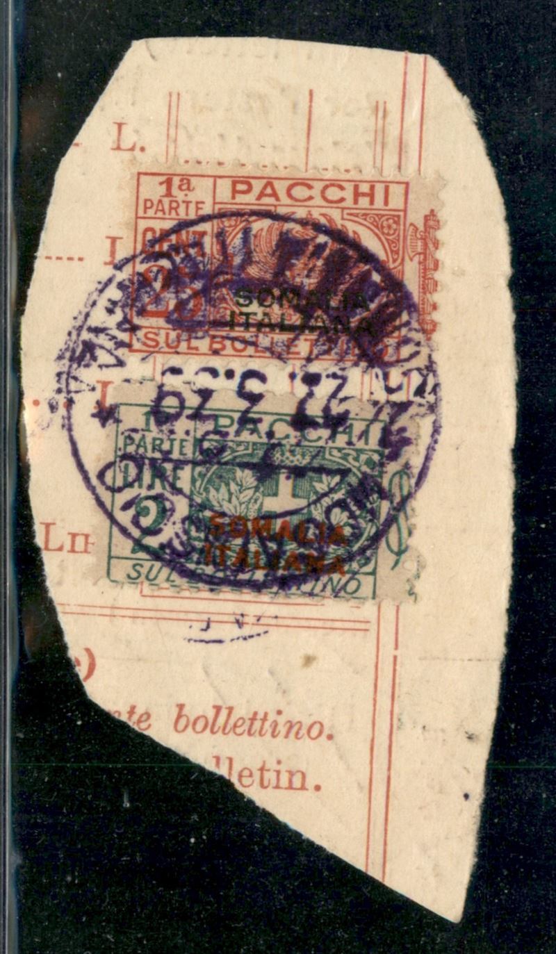 Italia / Colonie / Somalia / Pacchi Postali