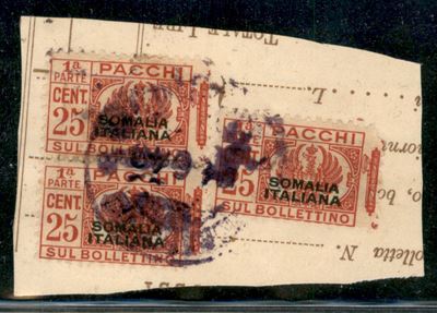 Italia / Colonie / Somalia / Pacchi Postali