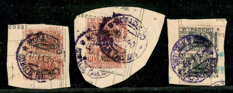 Italia / Colonie / Somalia / Pacchi Postali
