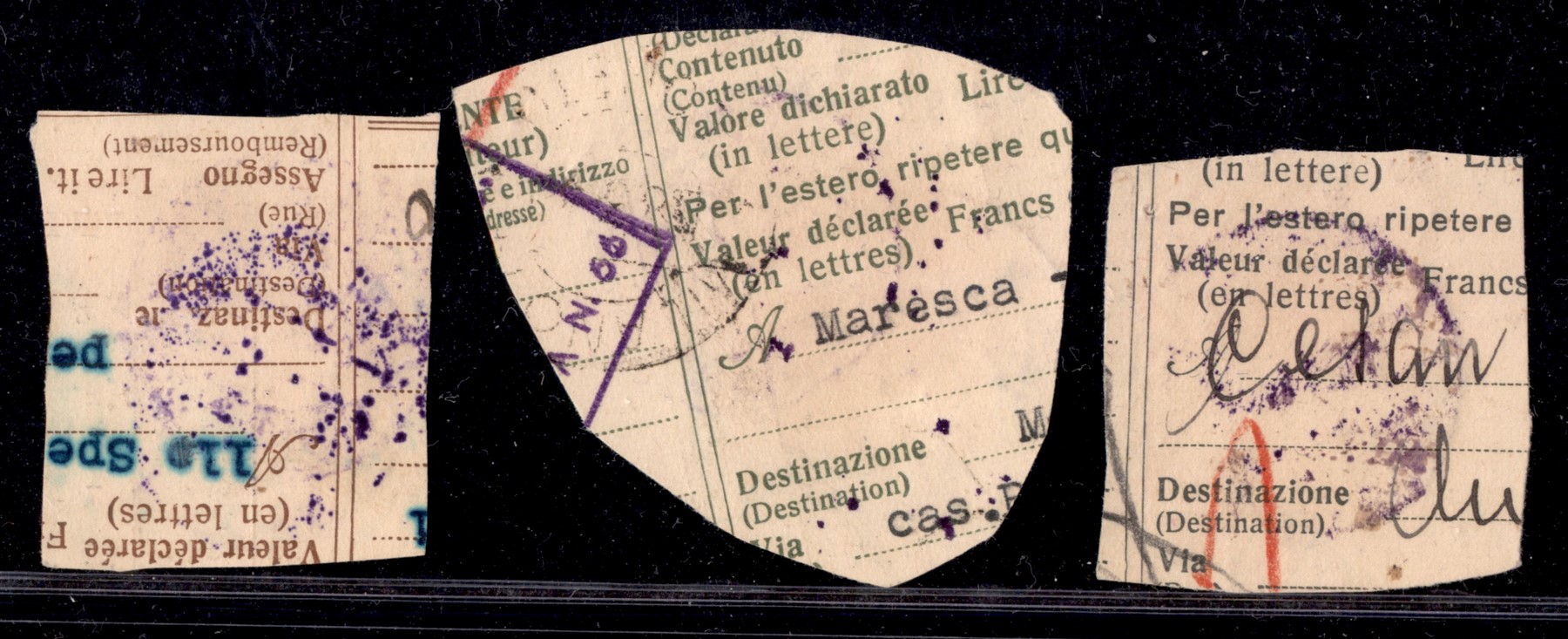 Italia / Colonie / Somalia / Pacchi Postali