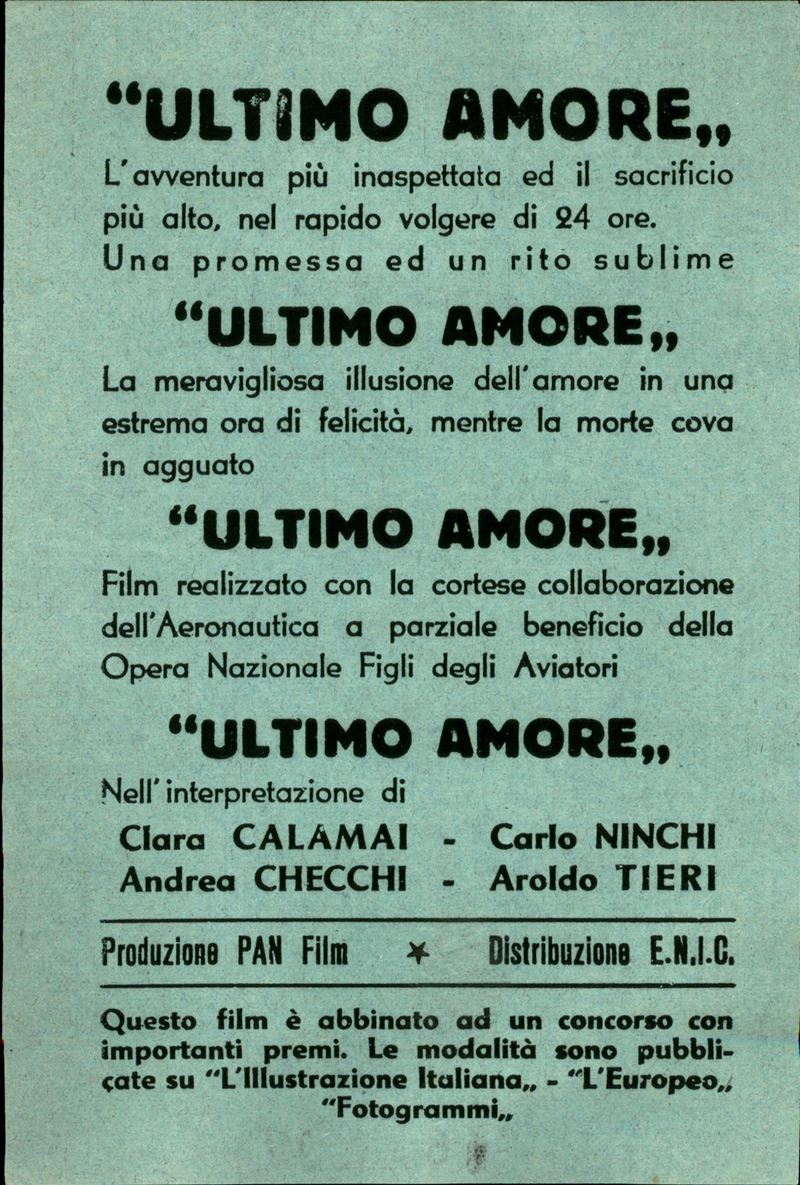 Italia / Volantini Lanciati da Aereo