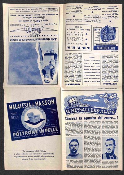 Italia / Volantini Lanciati da Aereo