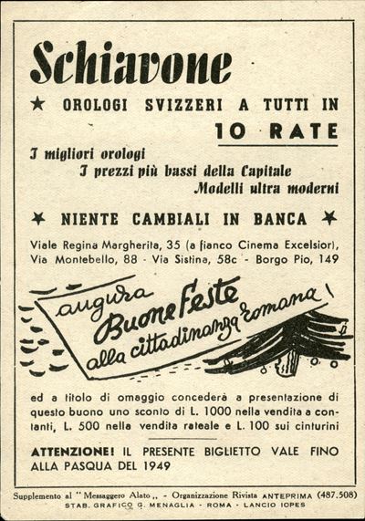 Italia / Volantini Lanciati da Aereo