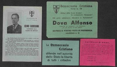 Italia / Volantini Lanciati da Aereo