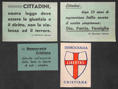Italia / Volantini Lanciati da Aereo