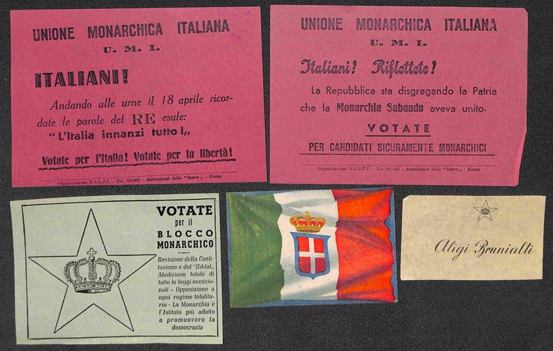 ITALIA / Volantini Lanciati da Aereo