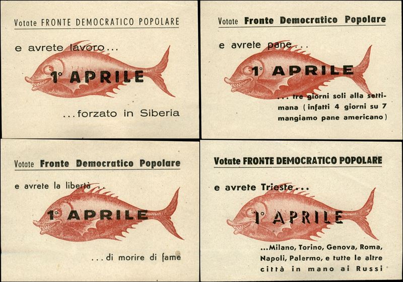 Italia / Volantini Lanciati da Aereo