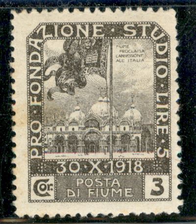 Italia / Occupazioni i Guerra Mondiale / Fiume / Posta Ordinaria