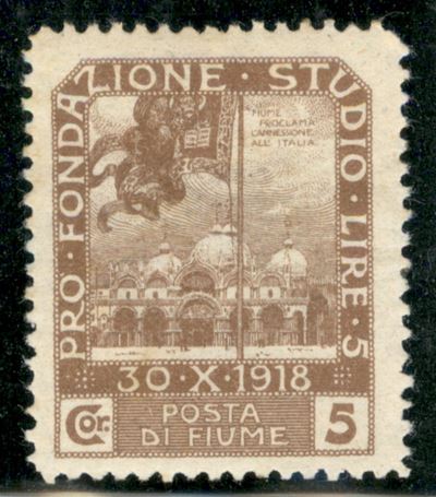 Italia / Occupazioni i Guerra Mondiale / Fiume / Posta Ordinaria
