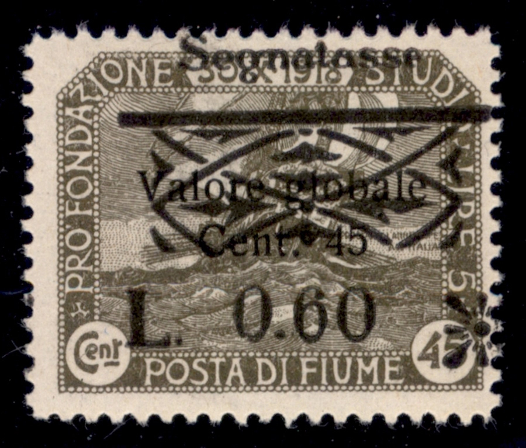 Italia / Occupazioni i Guerra Mondiale / Fiume / Segnatasse