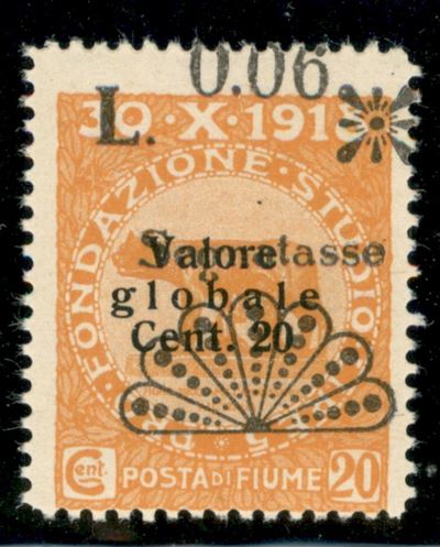 Italia / Occupazioni i Guerra Mondiale / Fiume / Segnatasse