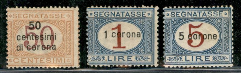Italia / Occupazioni i Guerra Mondiale / Dalmazia / Segnatasse