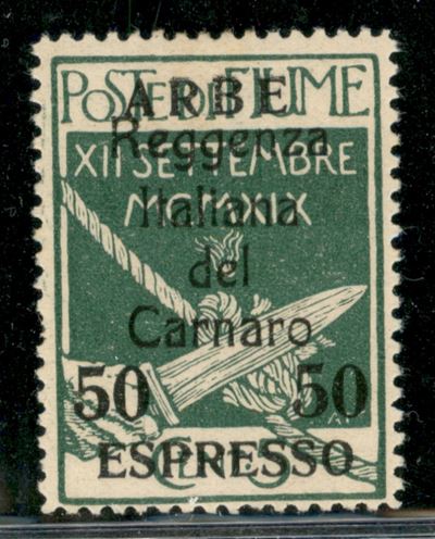Italia / Occupazioni i Guerra Mondiale / Arbe / Espressi