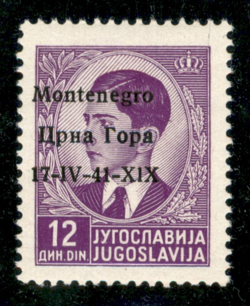 Italia / Occupazioni II Guerra Mondiale / Montenegro / Posta Ordinaria