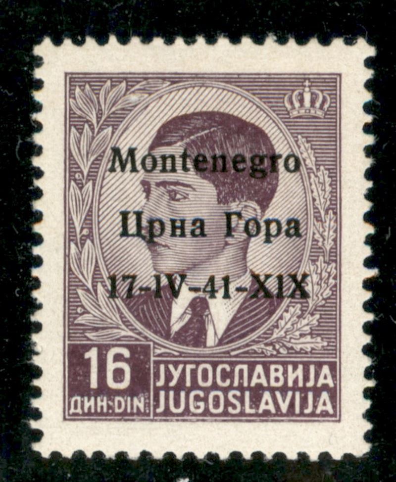 Italia / Occupazioni II Guerra Mondiale / Montenegro / Posta Ordinaria