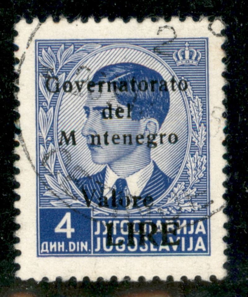 Italia / Occupazioni II Guerra Mondiale / Montenegro / Posta Ordinaria