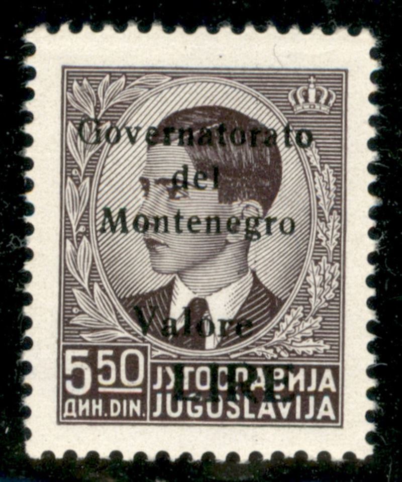 Italia / Occupazioni II Guerra Mondiale / Montenegro / Posta Ordinaria