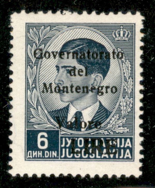 ITALIA / Occupazioni II guerra mondiale / Montenegro / Posta ordinaria