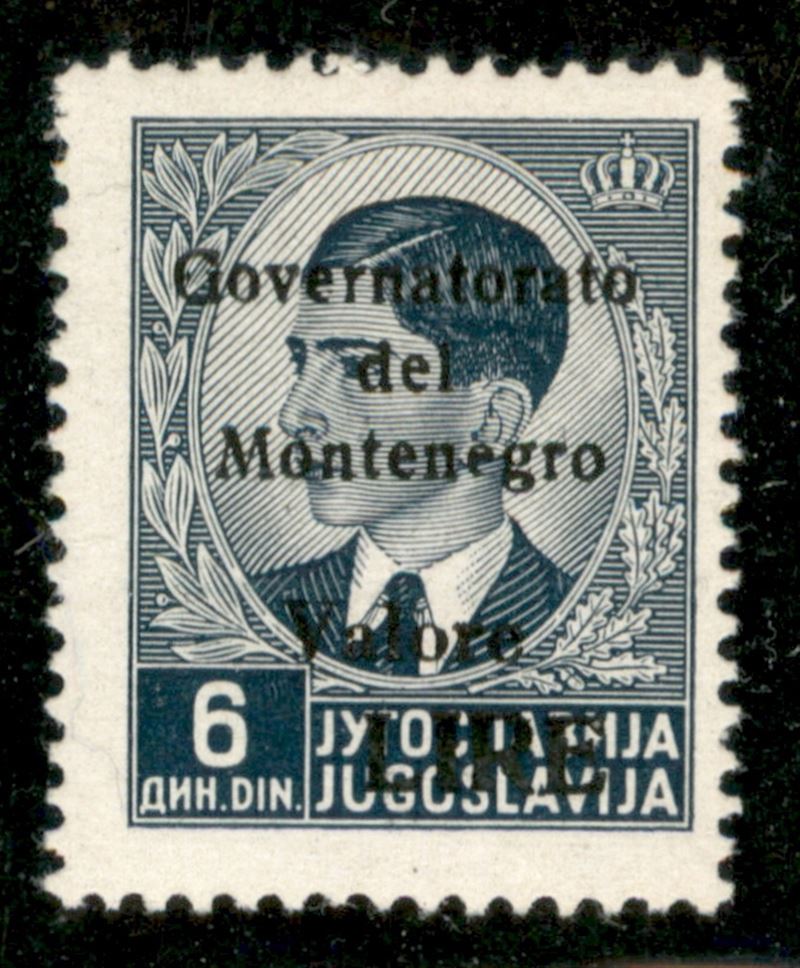 Italia / Occupazioni II Guerra Mondiale / Montenegro / Posta Ordinaria