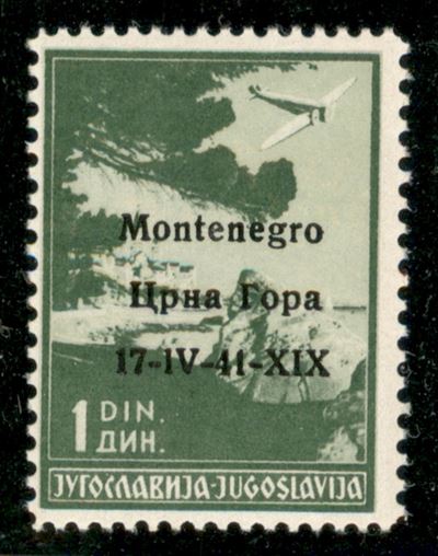 Italia / Occupazioni II Guerra Mondiale / Montenegro / Posta Aerea