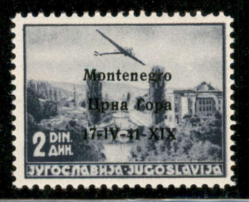Italia / Occupazioni II Guerra Mondiale / Montenegro / Posta Aerea
