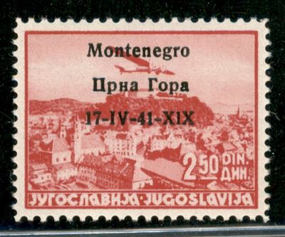 Italia / Occupazioni II Guerra Mondiale / Montenegro / Posta Aerea