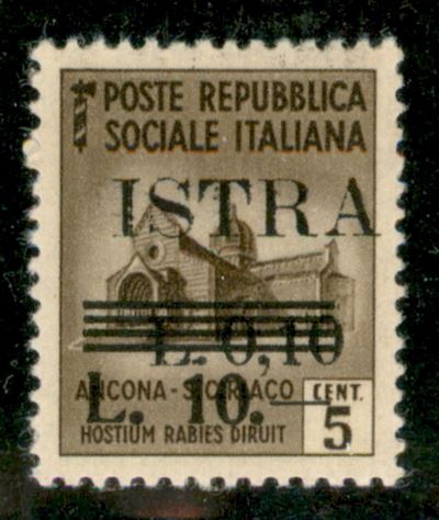 Italia / Occupazioni Straniere di Territori Italiani / Occupazione Jugoslava / Istria / Posta Ord...