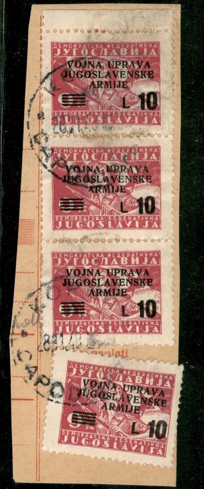 Italia / Occupazioni Straniere di Territori Italiani / Occupazione Jugoslava / Litorale Sloveno (...