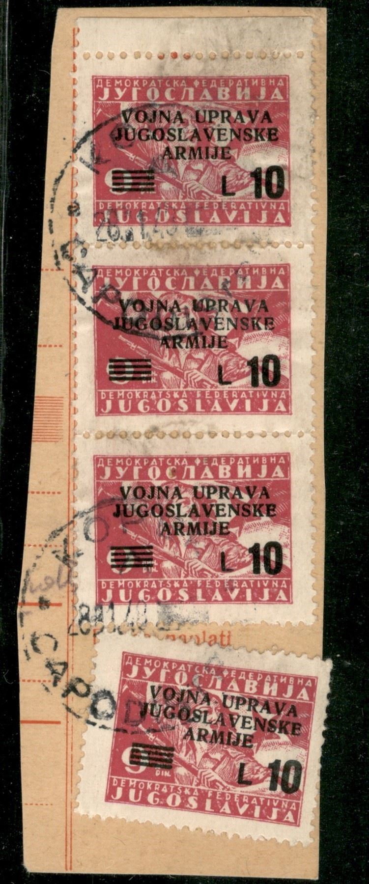 Italia / Occupazioni Straniere di Territori Italiani / Occupazione Jugoslava / Litorale Sloveno (...