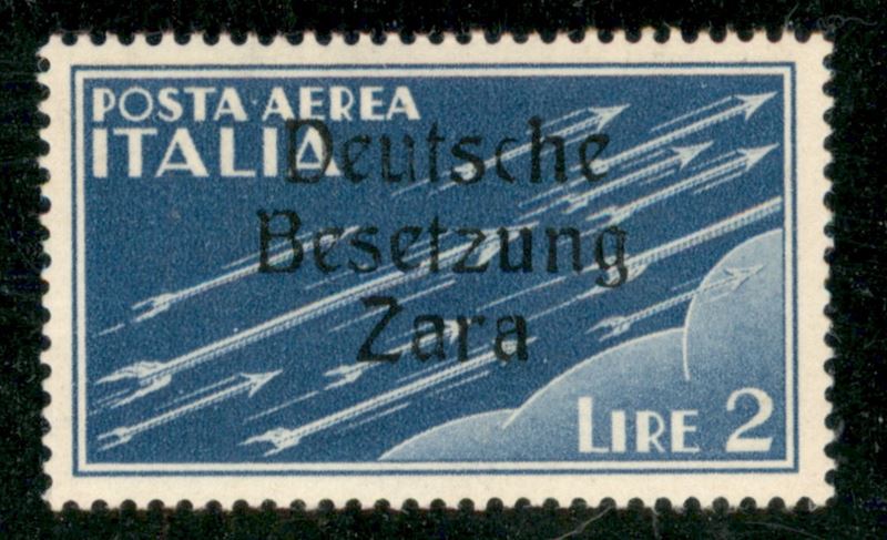 Italia / Occupazioni Straniere di Territori Italiani / Occupazione Tedesca / Zara / Posta Aerea