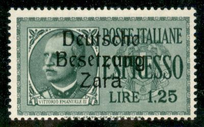 Italia / Occupazioni Straniere di Territori Italiani / Occupazione Tedesca / Zara / Espressi