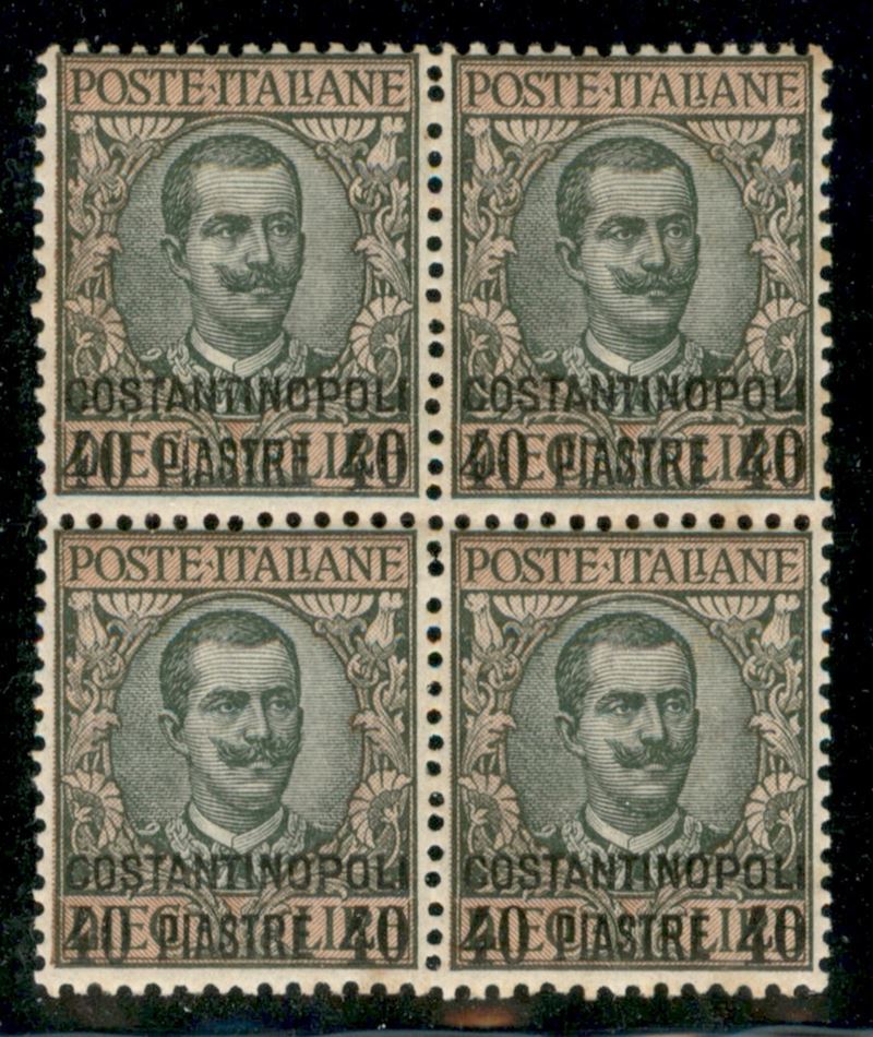 Italia / Uffici Postali All'estero / Levante / Costantinopoli / Posta Ordinaria