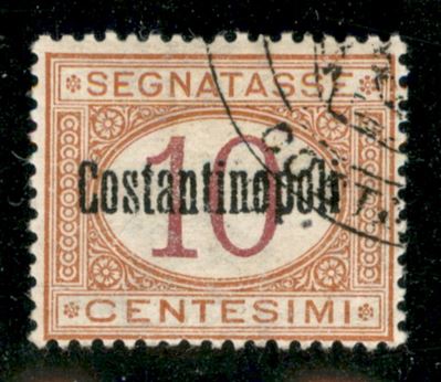 Italia / Uffici Postali All'estero / Levante / Costantinopoli / Segnatasse