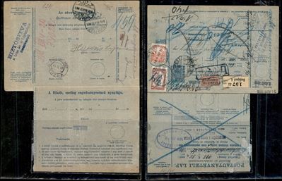 Austria / Bollettino Pacchi