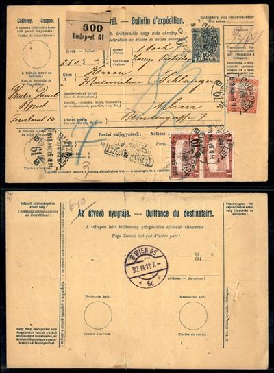 Austria / Bollettino Pacchi