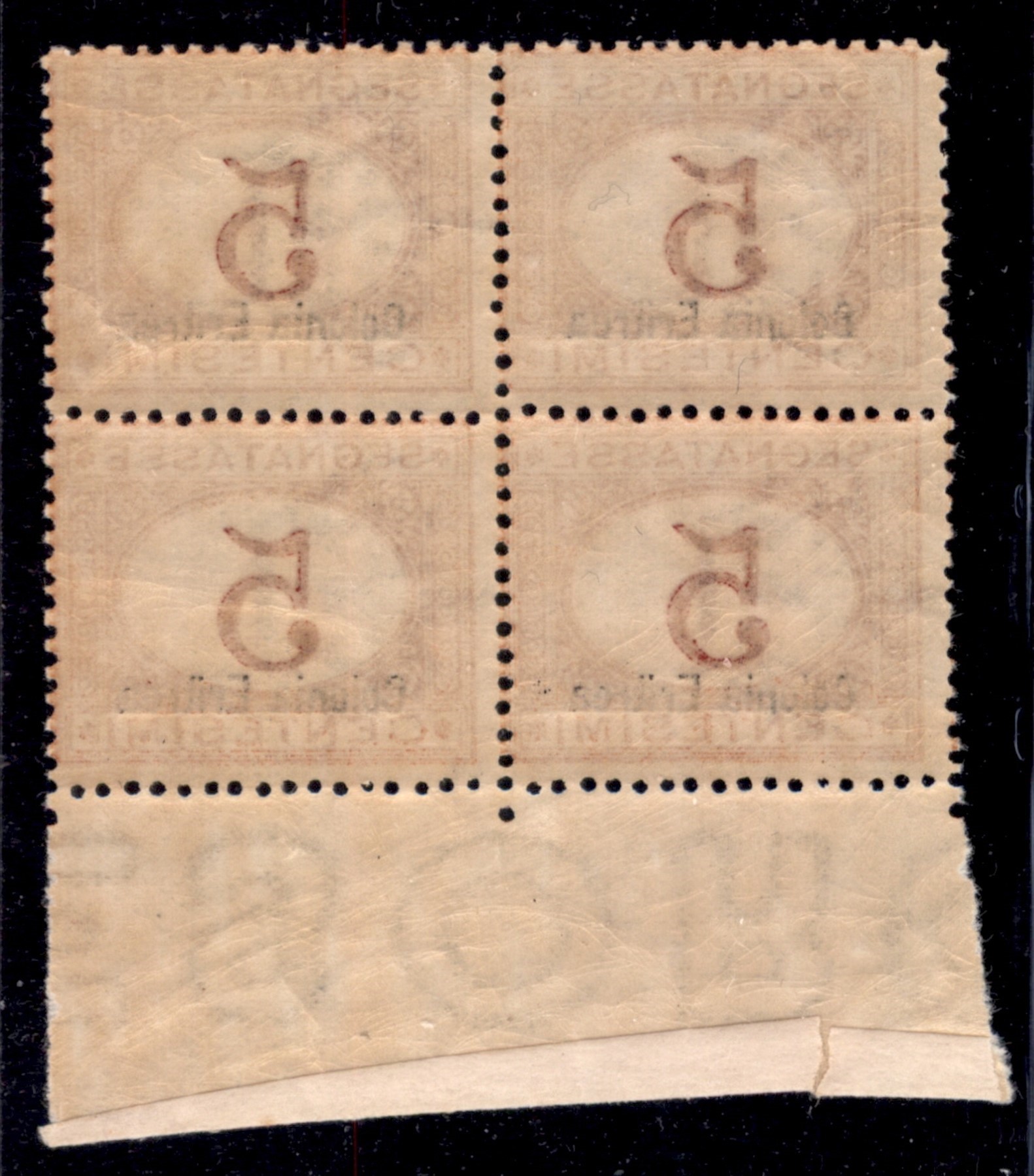 Italia / Colonie / Eritrea / Segnatasse