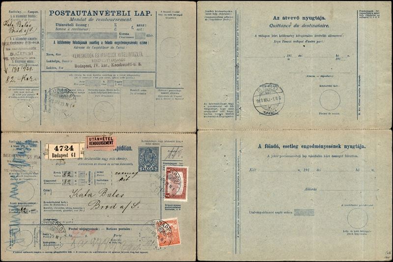 Austria / Bollettino Pacchi