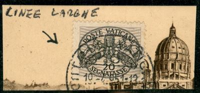 Vaticano / Segnatasse