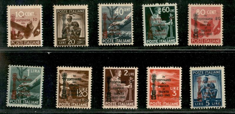 Italia / Emissioni Locali / Trento / Posta Ordinaria
