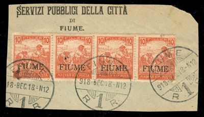 Italia / Occupazioni i Guerra Mondiale / Fiume / Posta Ordinaria