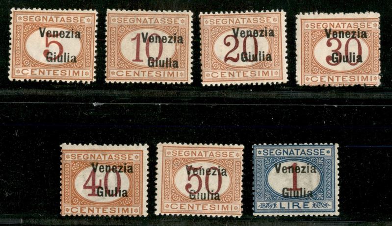 Italia / Occupazioni i Guerra Mondiale / Venezia Giulia / Segnatasse