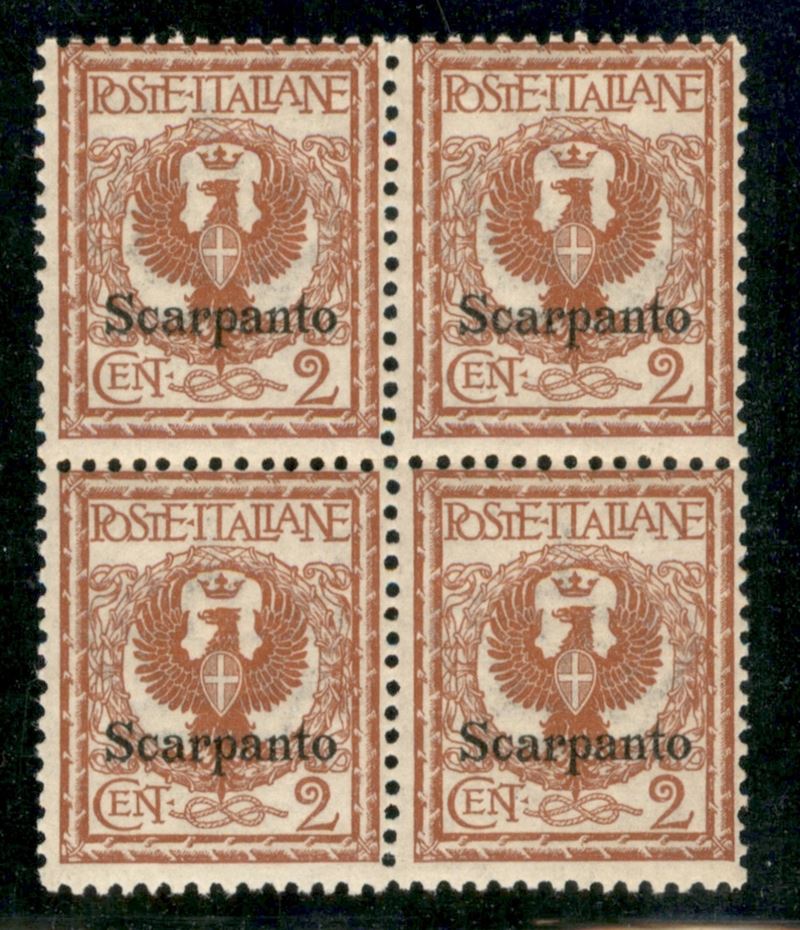 Italia / Colonie / Egeo / Scarpanto / Posta Ordinaria