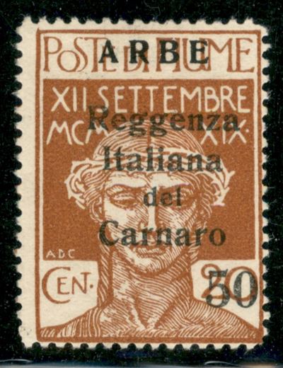 Italia / Occupazioni i Guerra Mondiale / Arbe / Posta Ordinaria