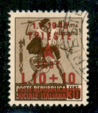 Italia / Occupazioni II Guerra Mondiale / Occupazione Jugoslava / Trieste / Posta Ordinaria