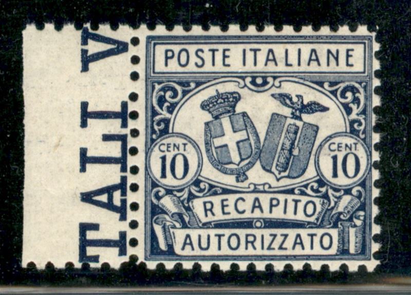 Italia / Regno / Vittorio Emanuele III / Recapito Autorizzato