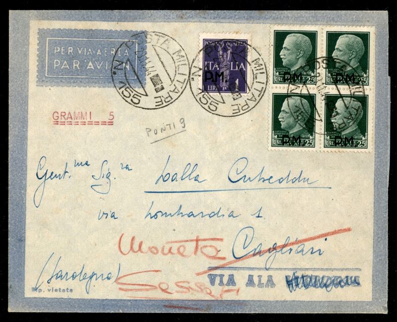 Italia / Regno / Vittorio Emanuele III / Posta Militare