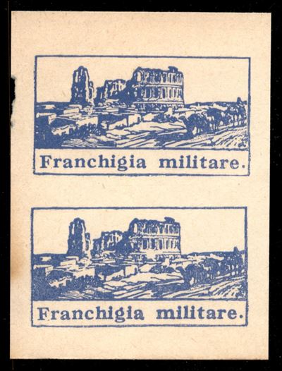 Italia / Regno / Franchigia Militare