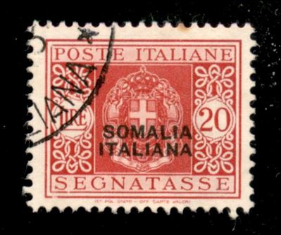 Italia / Colonie / Somalia / Segnatasse